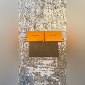 Authentic Louis Vuitton receipt envelope bundle sale